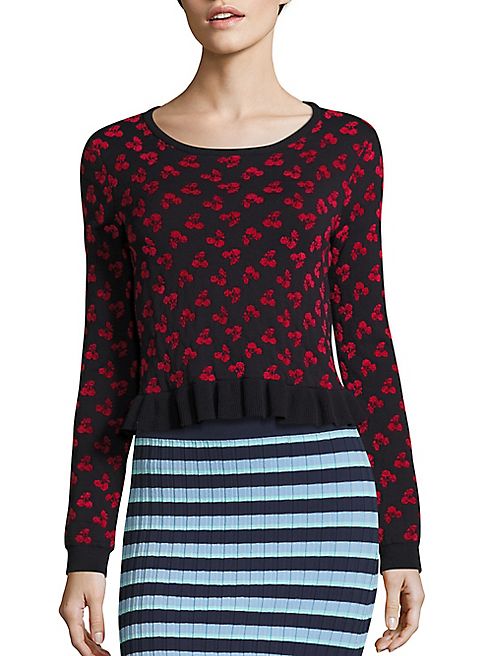 Altuzarra - Cherry Jacquard Wool Sweater