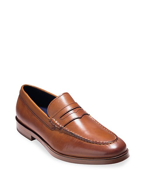 Cole Haan - Dress Revolution Hamilton Grand Leather Penny Loafers