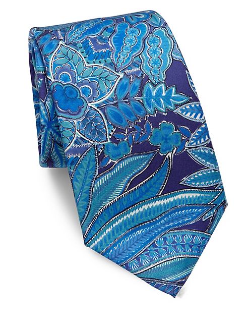 Ralph Lauren - Exotic Floral Silk Tie