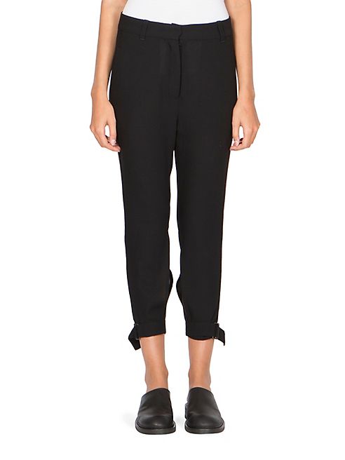 Ann Demeulemeester - Wool Cropped Pants