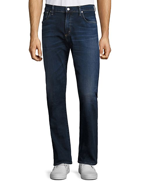 Citizens of Humanity - Bowery Skinny-Fit Faded Jeans