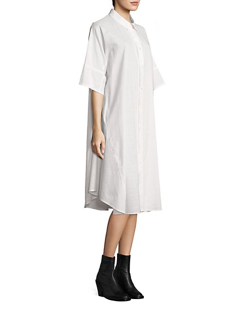 Nocturne ⋕22 - Cotton Shirt Dress