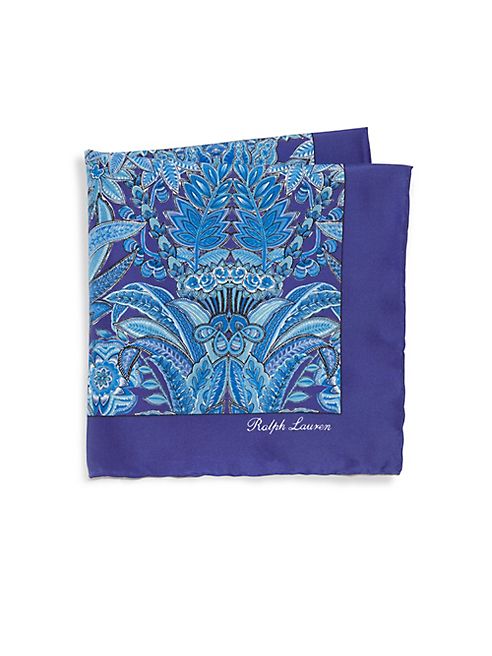 Ralph Lauren - Exotic Floral Silk Pocket Square