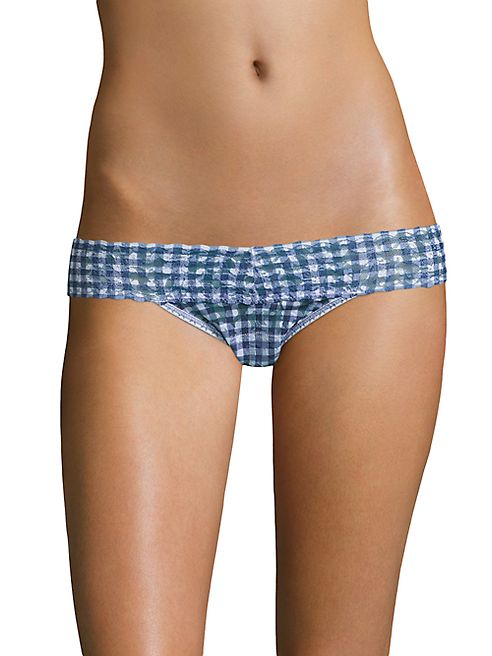 Hanky Panky - Check Please Low-Rise Lace Thong