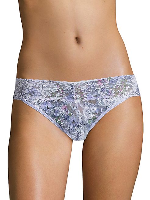 Hanky Panky - Violet Spray Original-Rise Lace Thong