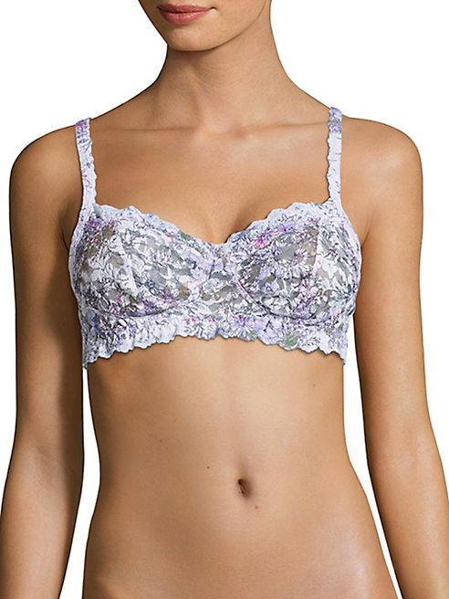 Hanky Panky - Floral Lace-Accented Bralette