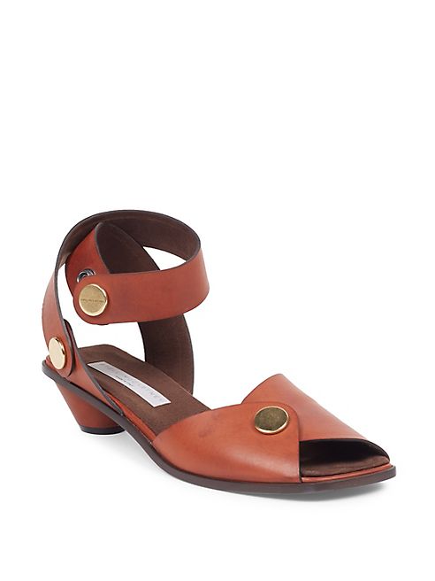 Stella McCartney - Snapped Faux-Leather Sandals