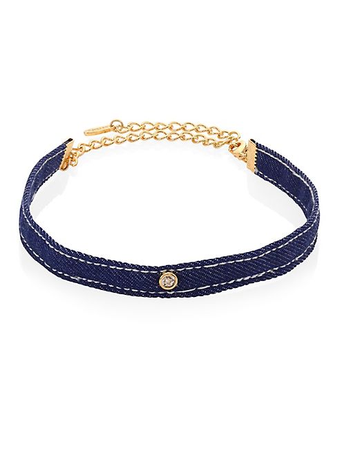 Ettika - Thin Denim Choker