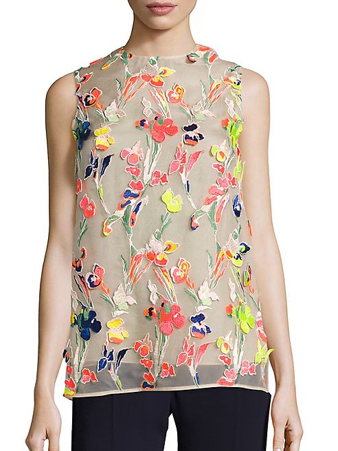 Jason Wu - Floral Embroidered Blouse