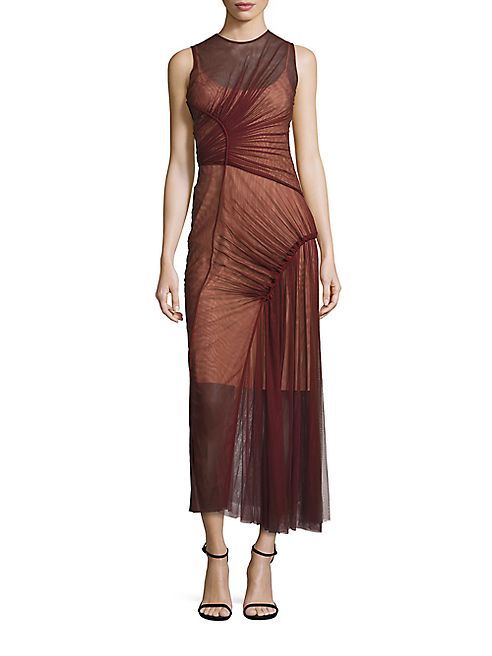 Jason Wu - Ruched Silk Tulle Dress