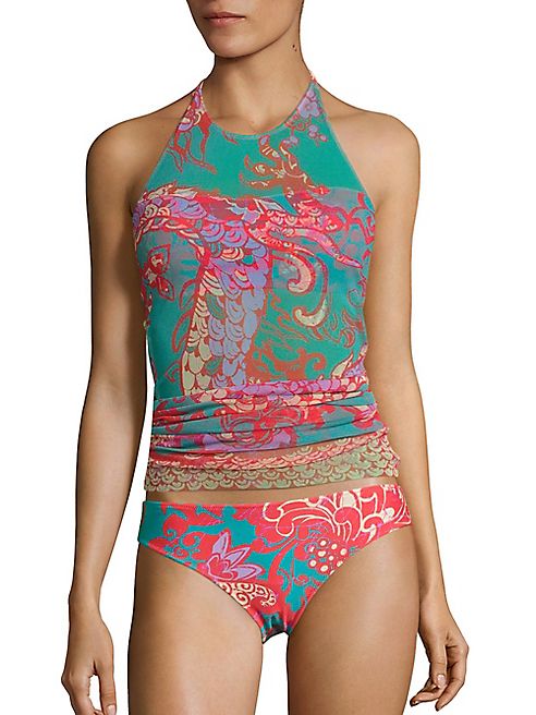 Fuzzi Swim - Dragonessa Printed Two-Piece Tankini