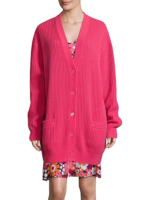 Michael Kors Collection - Long Cashmere Cardigan