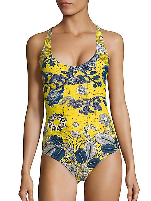 Fuzzi Swim - Floral Printed One-Piece Swimsuit