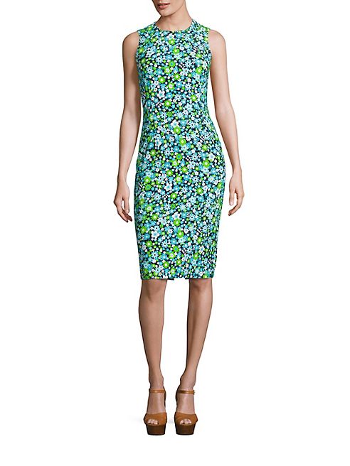 Michael Kors Collection - Floral Printed Dress