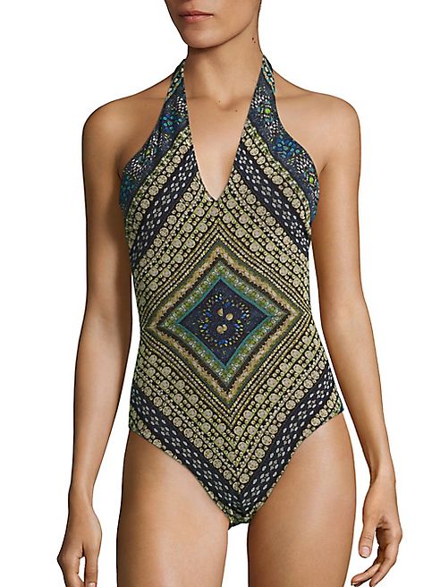 Fuzzi Swim - Jewelry Printed One-Piece Swimsuit