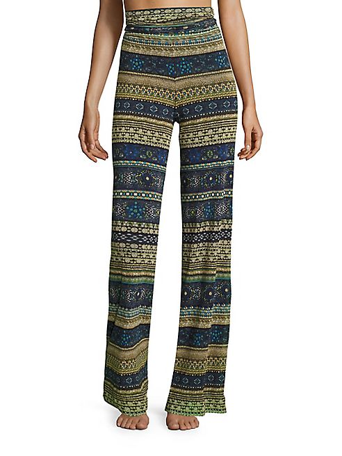 Fuzzi Swim - Jewelry Printed Cover Up Pants