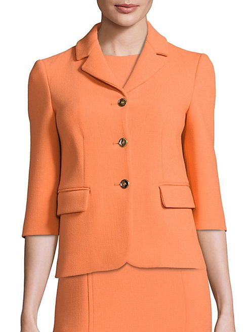 Michael Kors Collection - Notched Wool Jacket