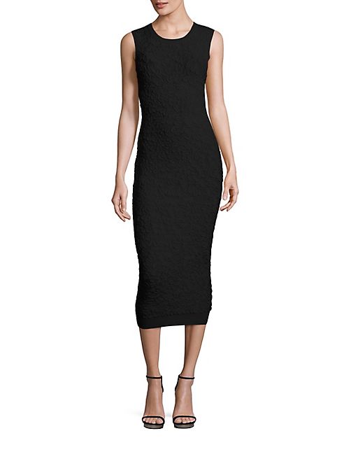 Michael Kors Collection - Sleeveless Patterned Dress