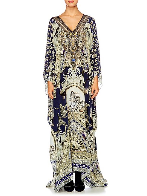 Camilla - Chinese Whispers Silk Caftan