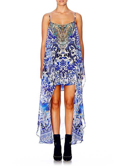 Camilla - Chinese Whispers Silk Mini Dress