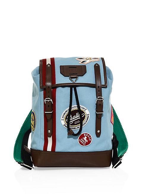 Bally - Logo Patch Backpack