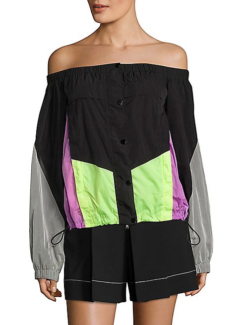 Alexander Wang - Off-The-Shoulder Top