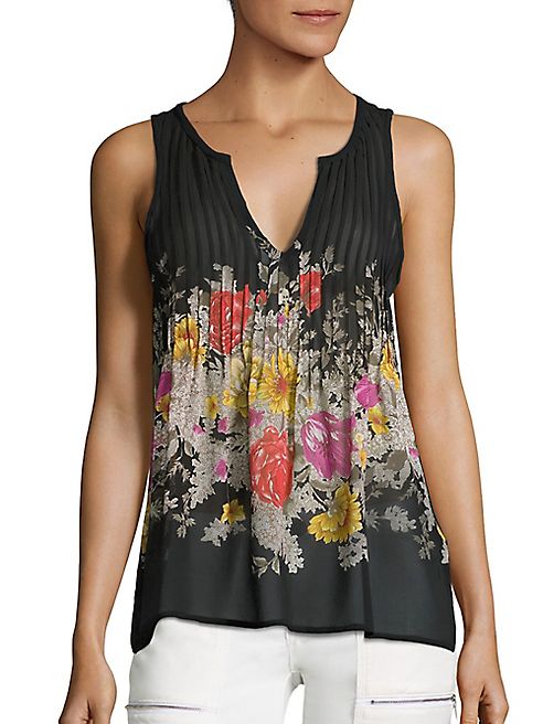 Joie - Axton Printed Silk Top