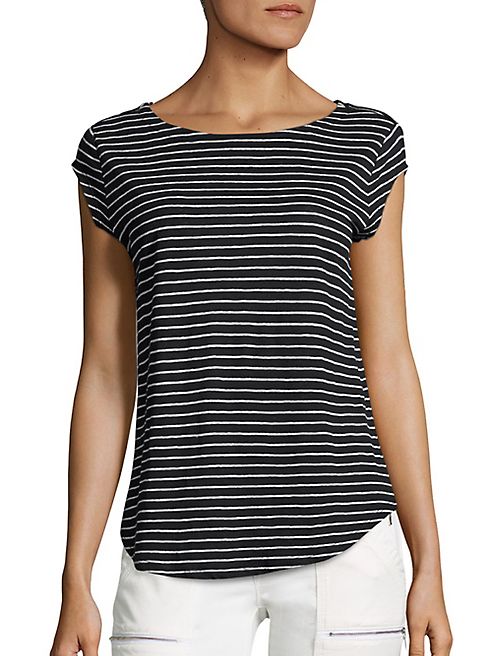 Joie - Adelise Striped Linen Tee