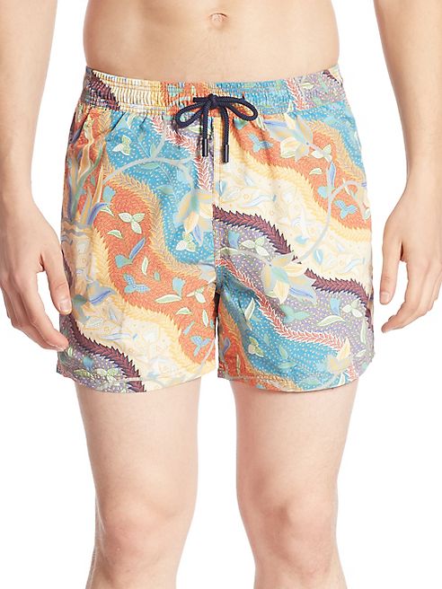 Etro - Paisley Batik Shorts