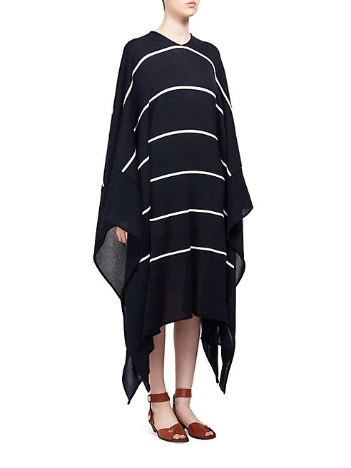 Stella McCartney - Deconstructed Striped Cape