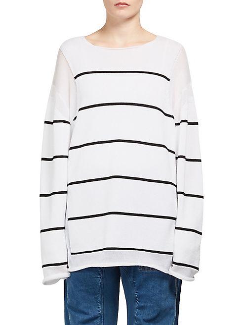 Stella McCartney - Deconstructed Striped Sweater