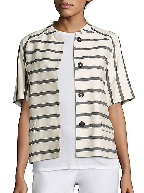 Lafayette 148 New York - Ethan Striped Jacket