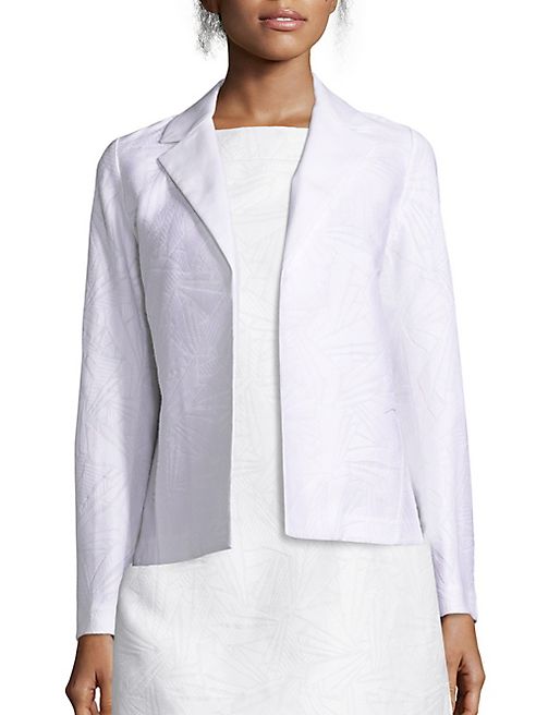 Lafayette 148 New York - Milena Cotton and Silk Jacquard Jacket