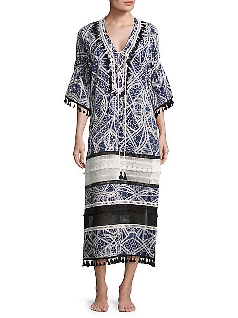 Jonathan Simkhai - Thread Embroidered Caftan