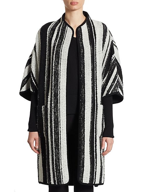 Akris punto - Striped Wool Cardigan