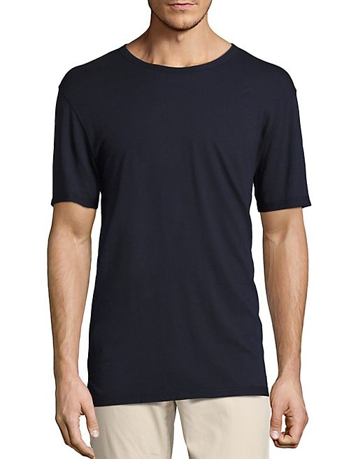 Vince - Reverse Hem Short Sleeve Tee