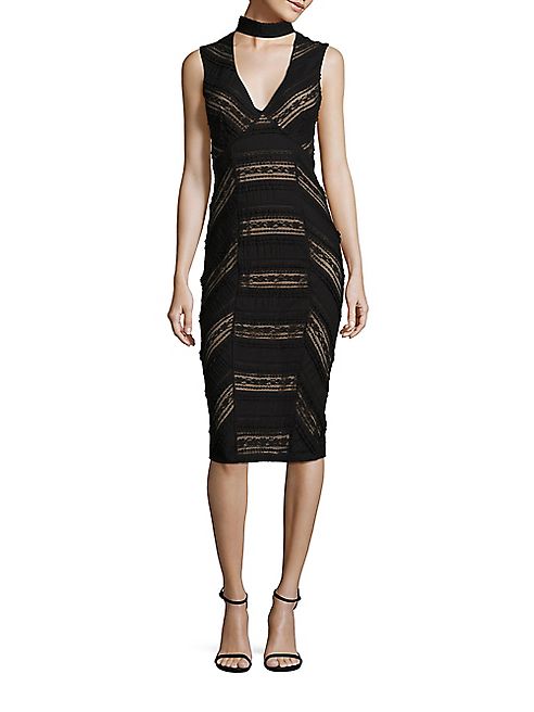 Cinq à Sept - Kora Lace Choker Dress