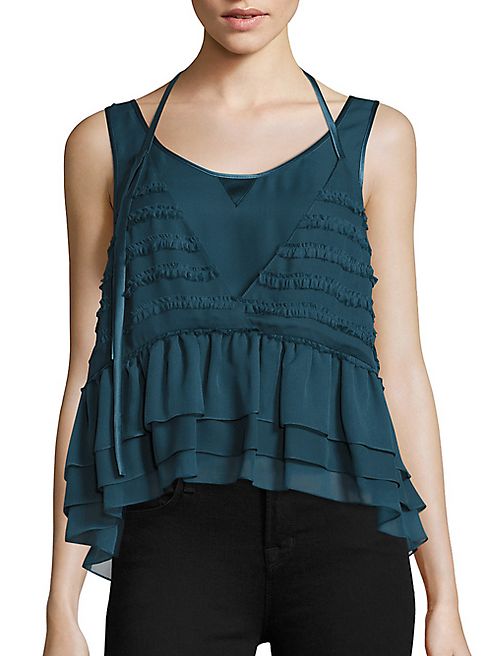 Cinq à Sept - Allegra Sleeveless Silk Top