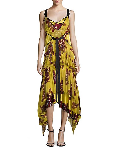 Cinq à Sept - Sable Printed Slip Dress