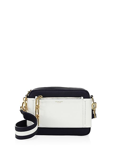 Michael Kors Collection - Julie Small Colorblock Leather Camera Bag