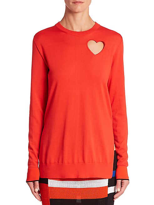 Proenza Schouler - Heart Cutout Pullover