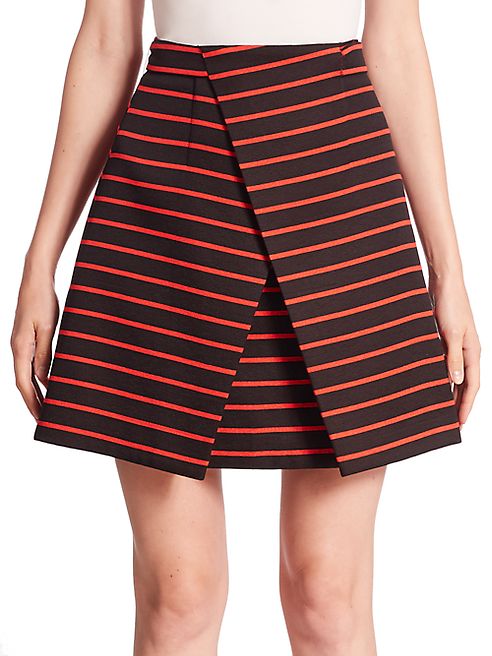 Proenza Schouler - Striped Wrap Skirt