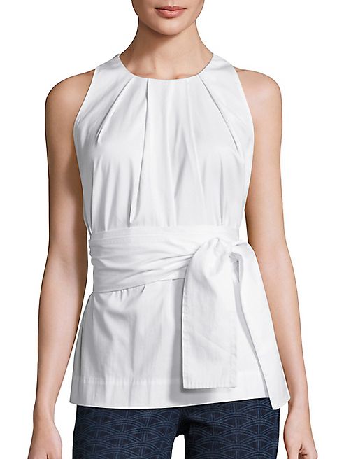 Escada - Sleeveless Cotton Top