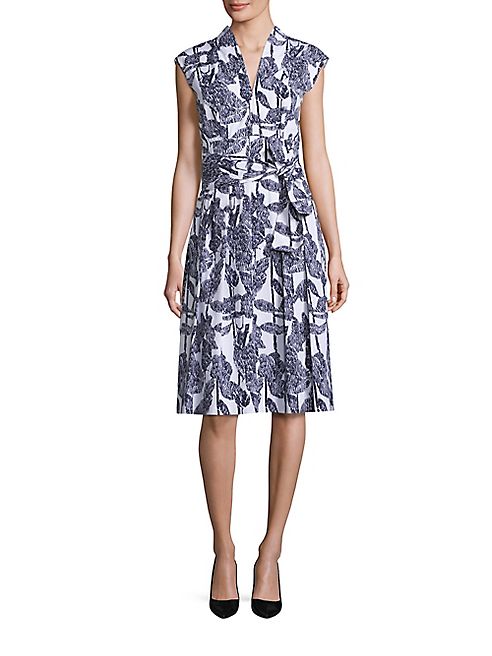 Escada - Printed Cotton Dress