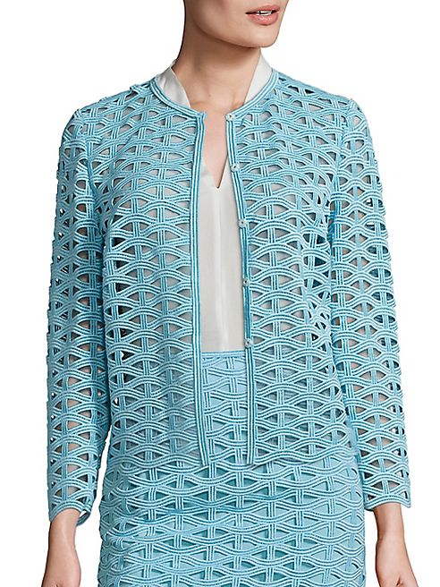 Escada - Macramé Lace Jacket