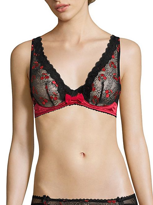 Mimi Holliday - Cherry Drop Lace Bra