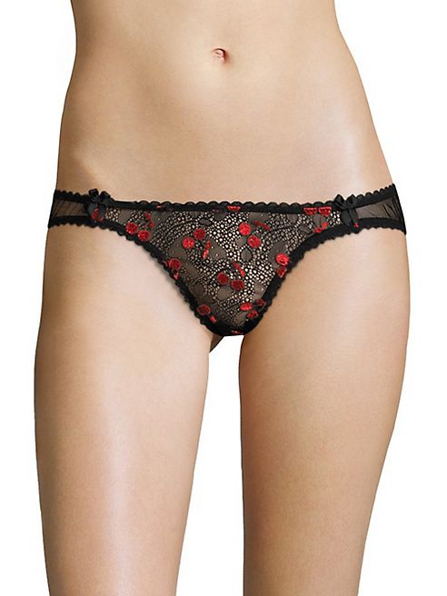 Mimi Holliday - Cherry Drop Lace Brief