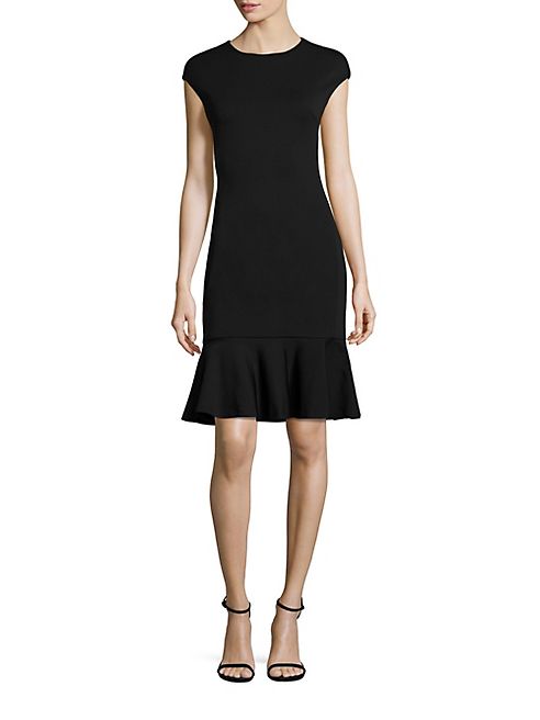 Polo Ralph Lauren - Ruffle-Hem Ponte Dress