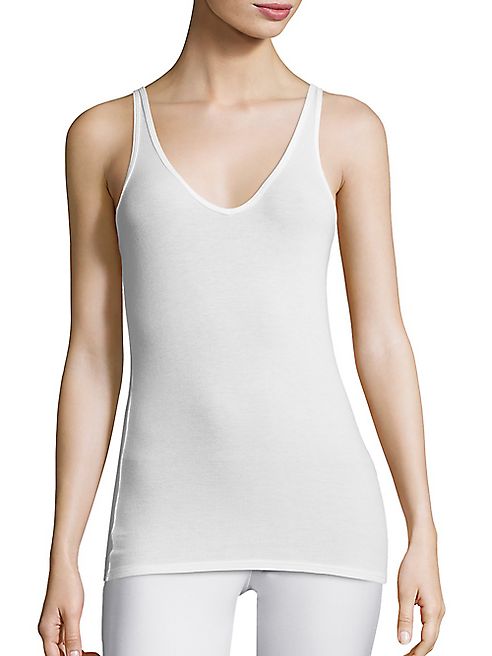 ATM Anthony Thomas Melillo - Wrestler Rib-Knit Tank Top