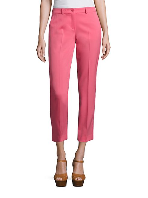 Michael Kors Collection - Wool Cropped Pants